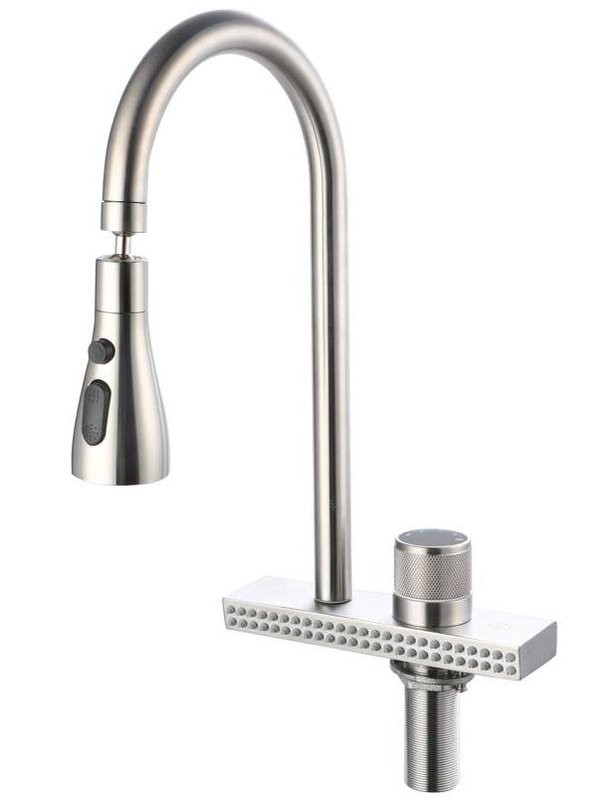 Смеситель для кухни РМС SUS130-017F-2 нержавеющая сталь