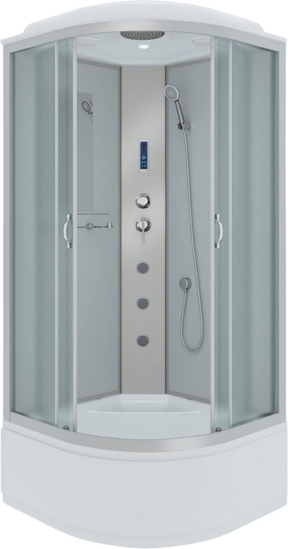 Душевая кабина Niagara Classic NG-2309-14F 100x100 см, с гидромассажем и пультом управления