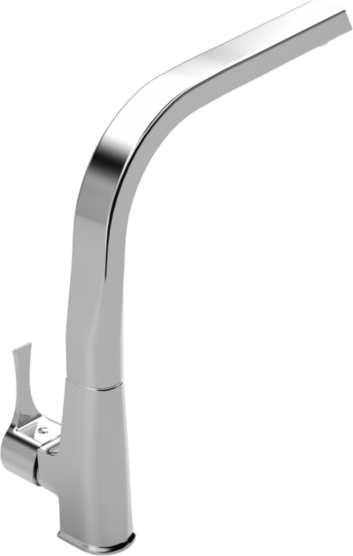 Комплект Мойка GranFest Corner C-1040 E песочный + Смеситель MEGA Mega