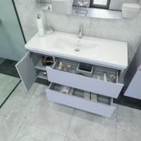 Тумба с раковиной Caprigo Forte 120 L подвесная, стилл