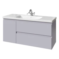 Тумба с раковиной Caprigo Forte 120 L подвесная, стилл