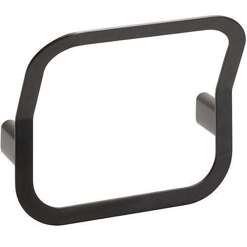 Держатель для полотенец Bemeta Organic Black 167104390 матовый черный, кольцо