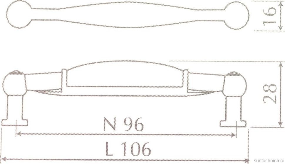 Тумба с раковиной Style Line Олеандр-2 55 Люкс, белая