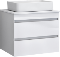 Мебель для ванной комнаты Vigo Urban 60 подвесная, белая, раковина Urban 50