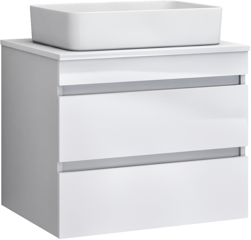 Мебель для ванной комнаты Vigo Urban 60 подвесная, белая, раковина Urban 50