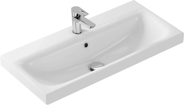 Мебельная раковина Cersanit Moduo slim 80