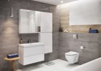 Мебельная раковина Cersanit Moduo slim 80 Мебельная раковина Cersanit Moduo slim 80