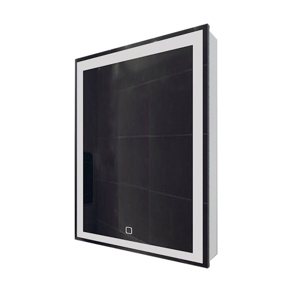 Зеркальный шкаф MIXLINE "Минио" 600*800 (ШВ) левый,сенсорный выкл, светодиодная подсветка