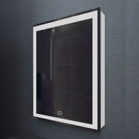 Зеркальный шкаф MIXLINE "Минио" 600*800 (ШВ) левый,сенсорный выкл, светодиодная подсветка Зеркальный шкаф MIXLINE "Минио" 600*800 (ШВ) левый,сенсорный выкл, светодиодная подсветка