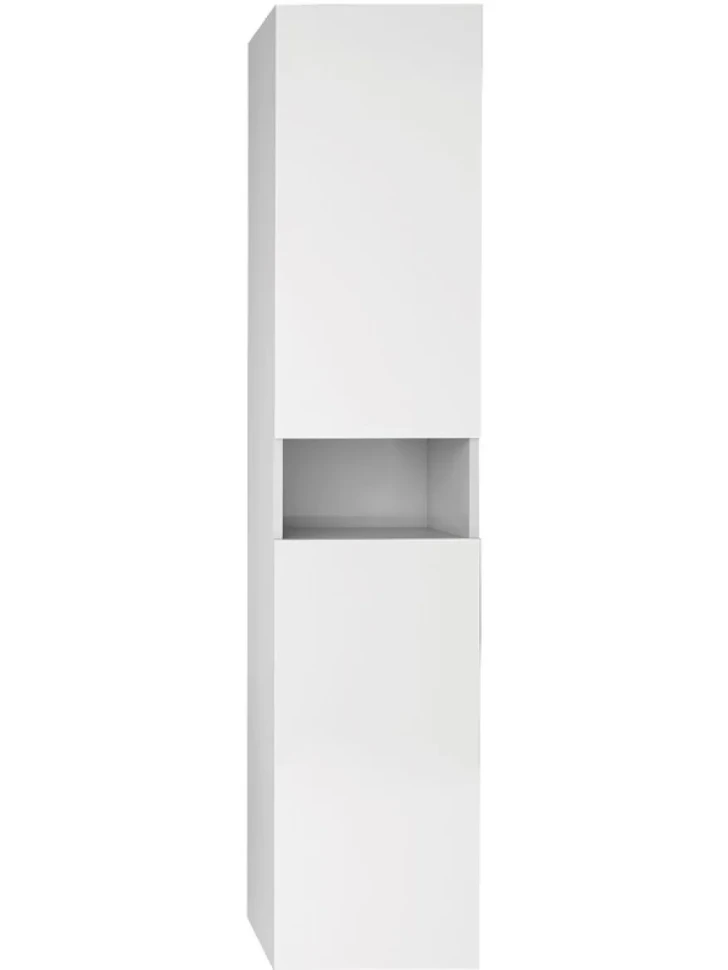Шкаф-пенал для ванной Dreja Perfecto 35 L/R белый глянец