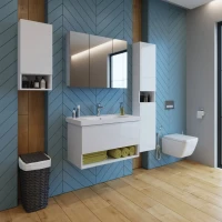 Шкаф-пенал для ванной Dreja Perfecto 35 L/R белый глянец Шкаф-пенал для ванной Dreja Perfecto 35 L/R белый глянец