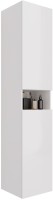 Шкаф-пенал для ванной Dreja Perfecto 35 L/R белый глянец