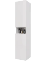 Шкаф-пенал для ванной Dreja Perfecto 35 L/R белый глянец Шкаф-пенал для ванной Dreja Perfecto 35 L/R белый глянец