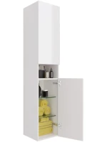 Шкаф-пенал для ванной Dreja Perfecto 35 L/R белый глянец Шкаф-пенал для ванной Dreja Perfecto 35 L/R белый глянец