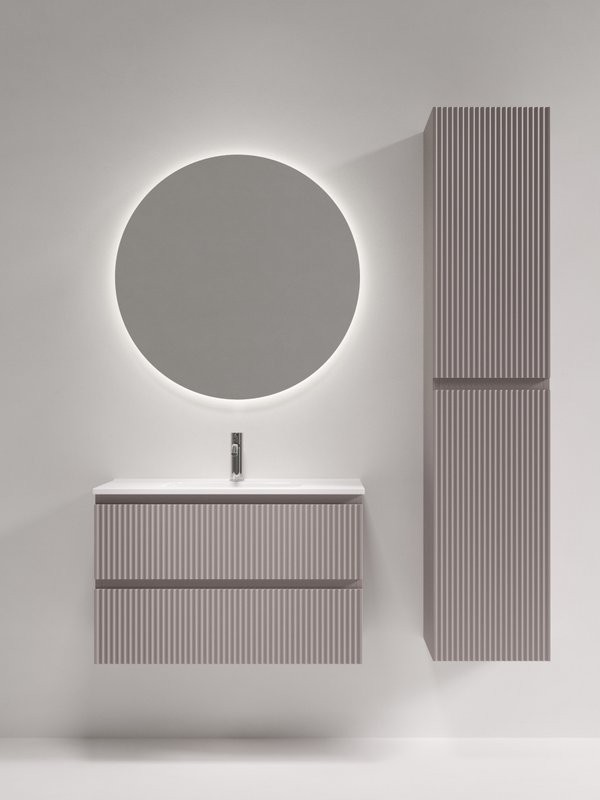 Мебель для ванной комнаты Sancos Snob R 80 Doha Soft, раковина CN7026