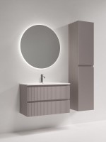 Мебель для ванной комнаты Sancos Snob R 80 Doha Soft, раковина CN7026