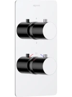 Термостатический смеситель встраиваемый AQUATEK Европа AQ1393CR для ванны с душем, С ВНУТРЕННЕЙ ЧАСТЬЮ, 3 режима, хром