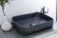 Накладная раковина Allen Brau Fantasy Quad 50x36, серая