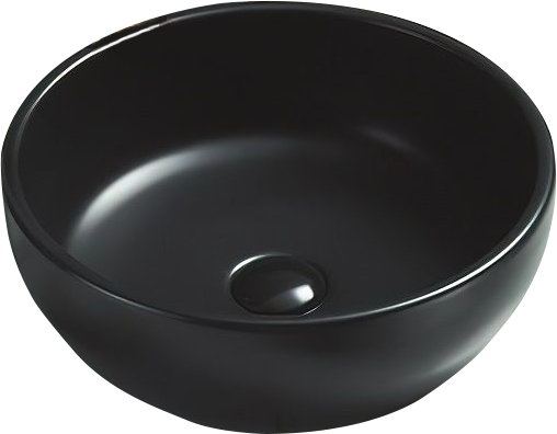 Накладная раковина Art&Max AM-109-MB матовая черная