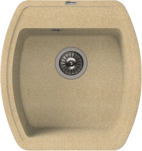 Комплект Мойка Florentina Нире 480 бежевый + Измельчитель Bone Crusher BC 910-SL-Slim Line