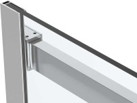 Душевой уголок Vincea Como Soft VSR-1CS8011CL 110x80 см профиль хром, стекло прозрачное