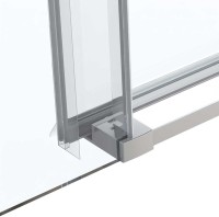 Душевой уголок Vincea Como Soft VSR-1CS8011CL 110x80 см профиль хром, стекло прозрачное