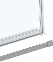 Душевой уголок Vincea Como Soft VSR-1CS8011CL 110x80 см профиль хром, стекло прозрачное
