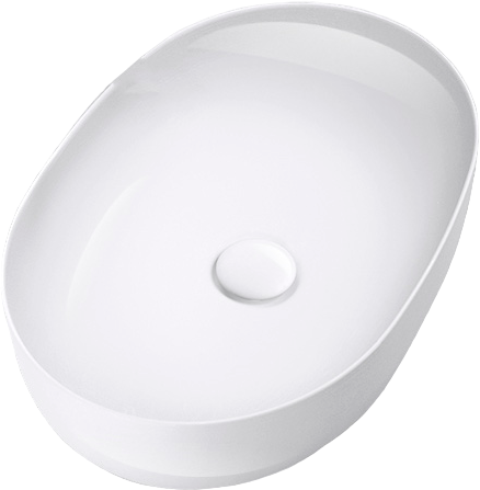 Накладная раковина Kerasan Nolita 534301 60х40 см, белая