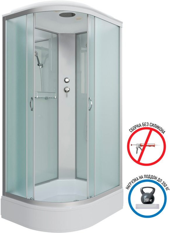 Душевая кабина Niagara Classic NG-33974-14R 90х70 см
