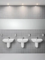 Раковина Grohe Bau Ceramic 39420000 с полупьедесталом Раковина Grohe Bau Ceramic 39420000 с полупьедесталом