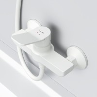 Душевой комплект Смеситель для душа AM.PM X-Joy + Гарнитур Gem F0190033, белый