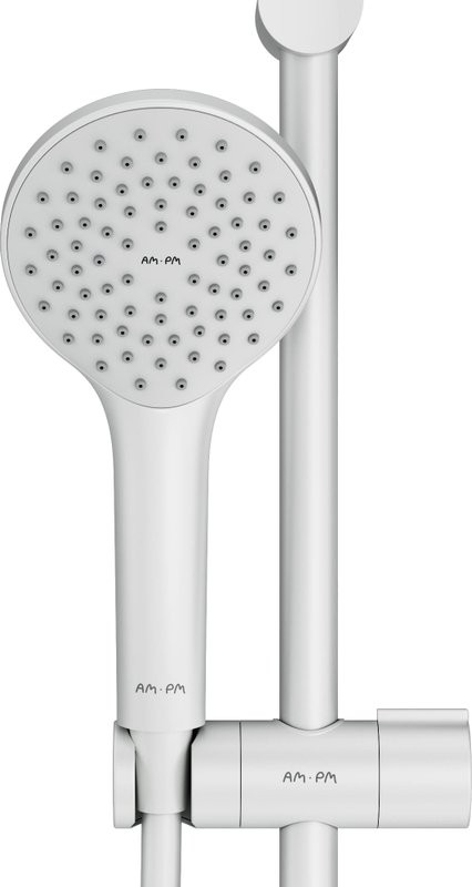 Душевой комплект Смеситель для душа AM.PM X-Joy + Гарнитур Gem F0190033, белый