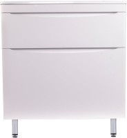 Мебель для ванной комнаты Style Line Бергамо Мини 80 Люкс Plus напольная, антискрейтч белая