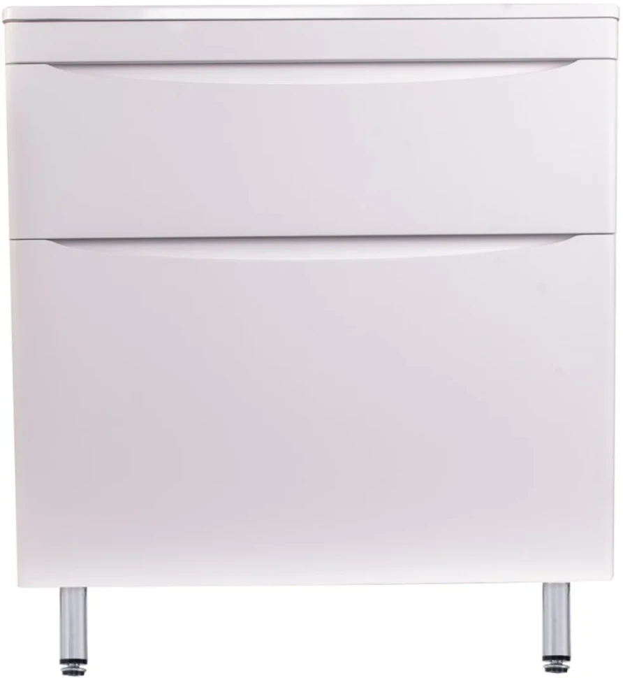 Мебель для ванной комнаты Style Line Бергамо Мини 80 Люкс Plus напольная, антискрейтч белая