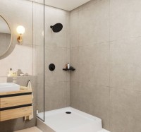 Верхний душ Hansgrohe Crometta S 240 1jet 26723670 черный матовый
