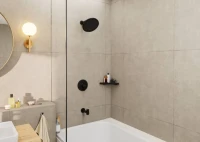 Верхний душ Hansgrohe Crometta S 240 1jet 26723670 черный матовый