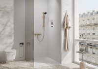 Смеситель для душа Hansgrohe Tecturis E 73620140 шлифованная бронза