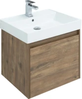 Тумба под раковину Aquanet Nova Lite 60 дуб рустикальный, 1 ящик