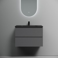 Мебель для ванной комнаты Sancos Folk 70 grey soft, раковина CN7007MB