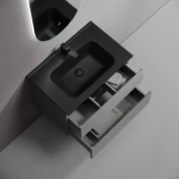 Мебель для ванной комнаты Sancos Folk 70 grey soft, раковина CN7007MB