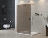 Душевая перегородка Cezares Liberta -L-2-110-BR-Cr