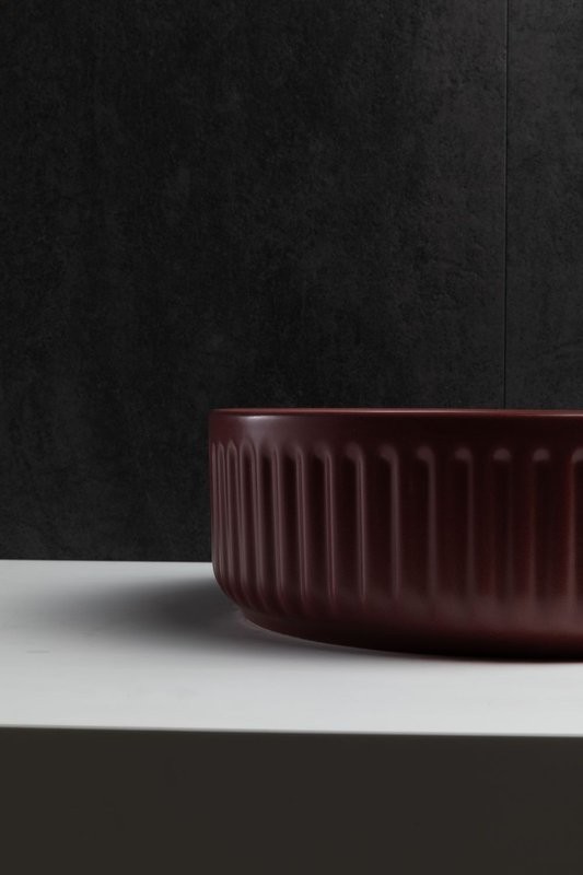 Накладная раковина Allen Brau Fantasy Line 36, бордо