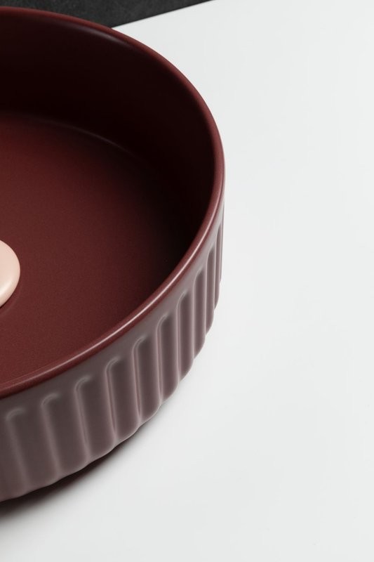 Накладная раковина Allen Brau Fantasy Line 36, бордо