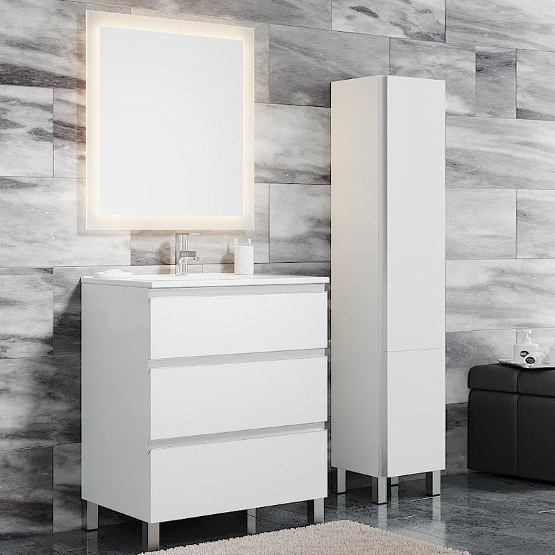 Мебель для ванной комнаты Sanvit Авеню 3 70, белая