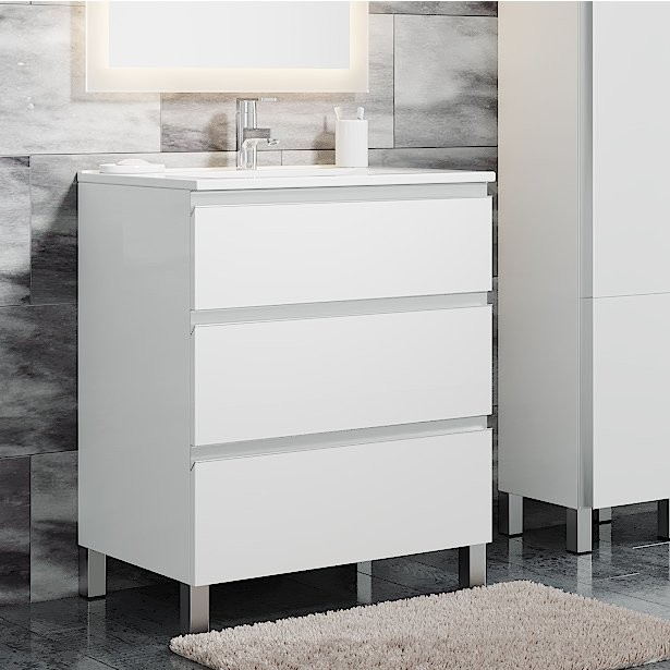 Мебель для ванной комнаты Sanvit Авеню 3 70, белая