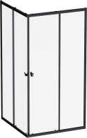 Душевой уголок AM.PM Sunny W87G-403-12080-BT 120x80 см, черный матовый