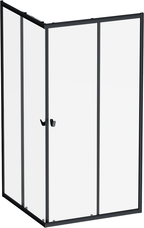 Душевой уголок AM.PM Sunny W87G-403-12080-BT 120x80 см, черный матовый