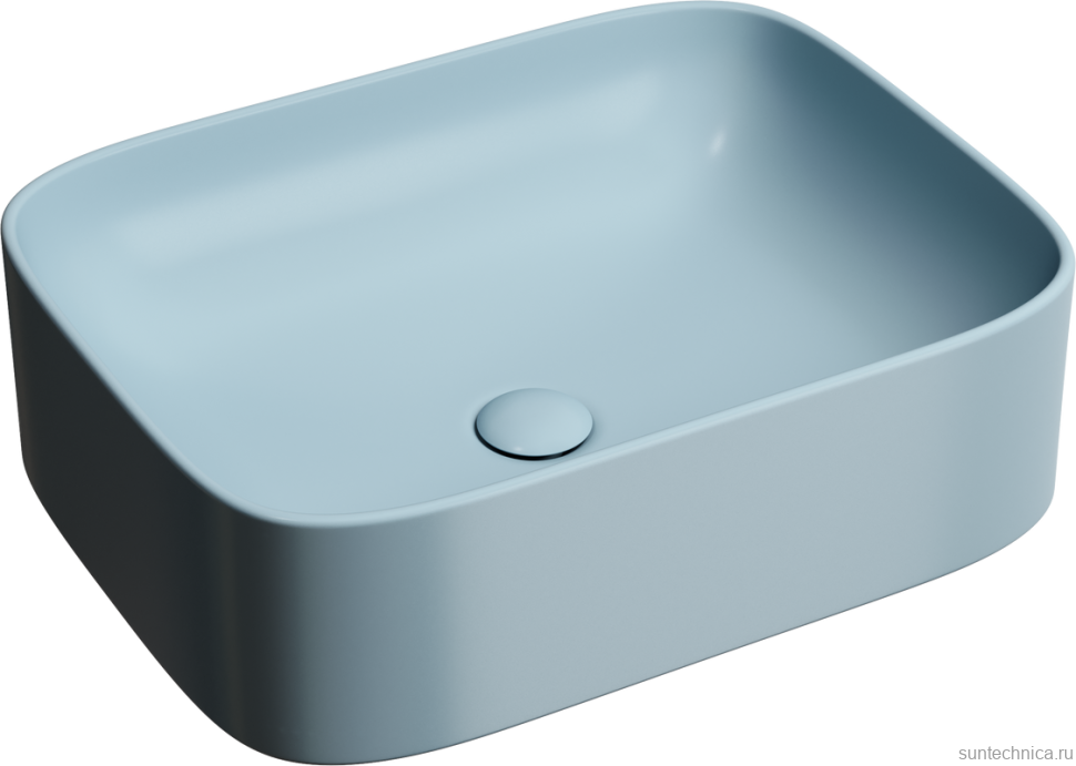 Накладная раковина Ceramicanova Element CN6052ML голубая матовая