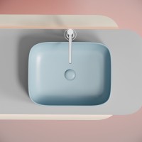 Накладная раковина Ceramicanova Element CN6052ML голубая матовая