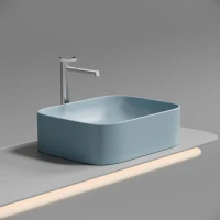 Накладная раковина Ceramicanova Element CN6052ML голубая матовая